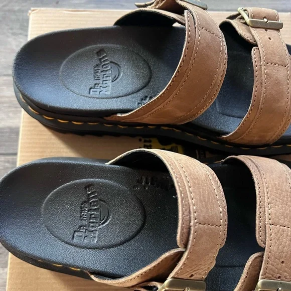 Dr. Martens Tan Myles Sandals - Picture 4 of 8